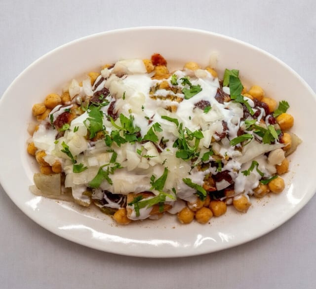 Samosa Chaat.