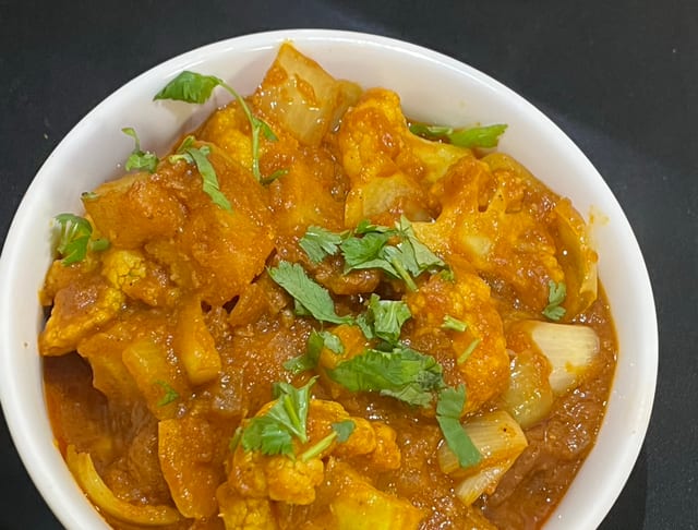 Aloo Gobi Masala.