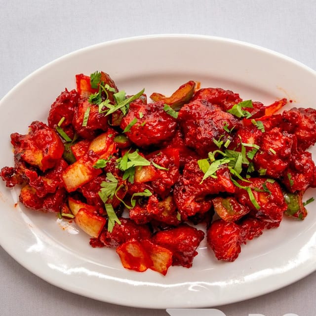Chicken Manchurian.