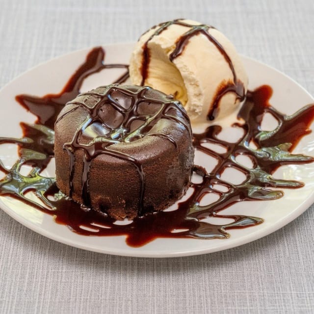 Molten Chocolate Cake.