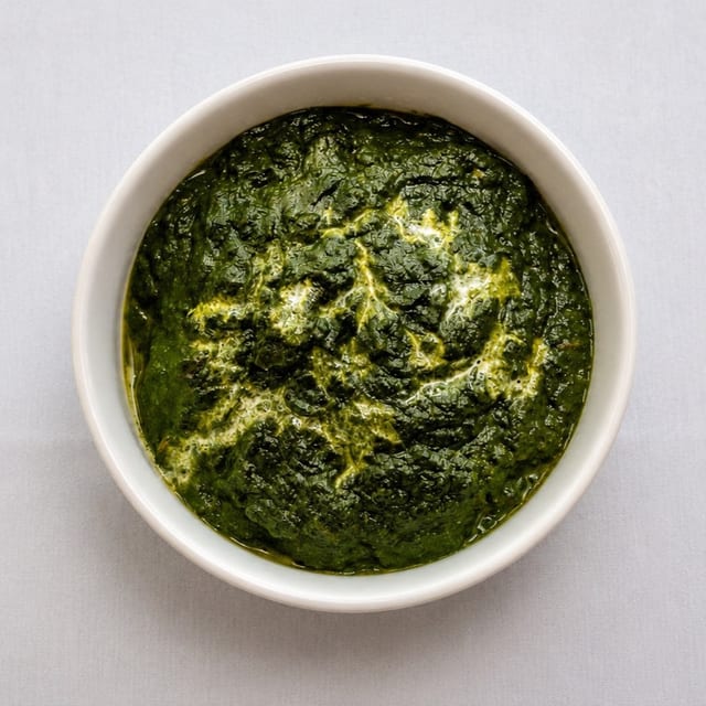 Saag Paneer.