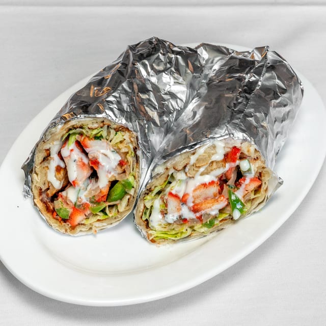 Chicken Tikka Wrap.